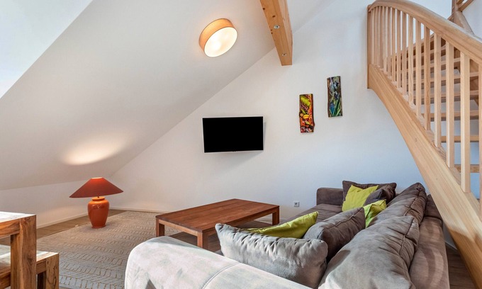 Ebersberg District Apartamento | Apartamento 'Appartement 10' con terraza compartida, jardín compartido y Wi-Fi