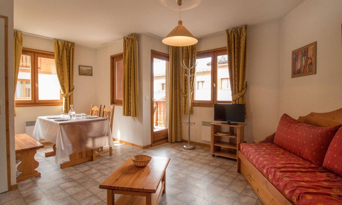 Aussois Apartamento | Apartamento Aussois, 1 dormitorio, 4 personas