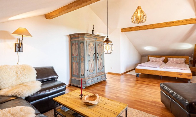 Grainbach Apartamento | Apartment bedsitter with west-facing balcony, kitchenette, 50 sqm