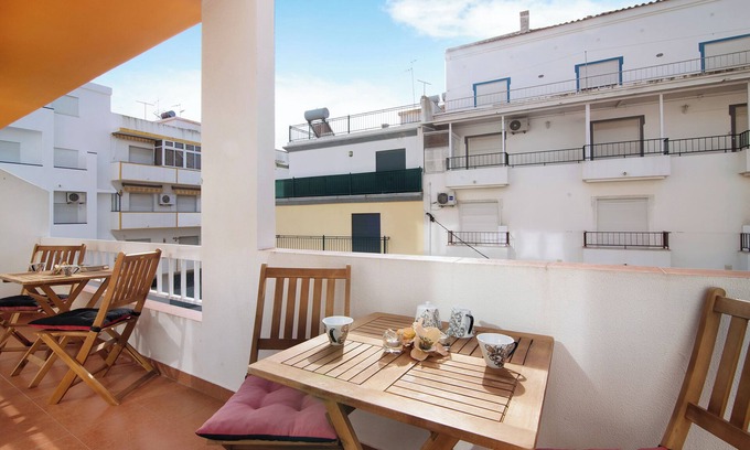 Vila Real Santo Antonio Apartamento | Apartamento "Beija Flor" con balcón privado, Wi-Fi y aire acondicionado