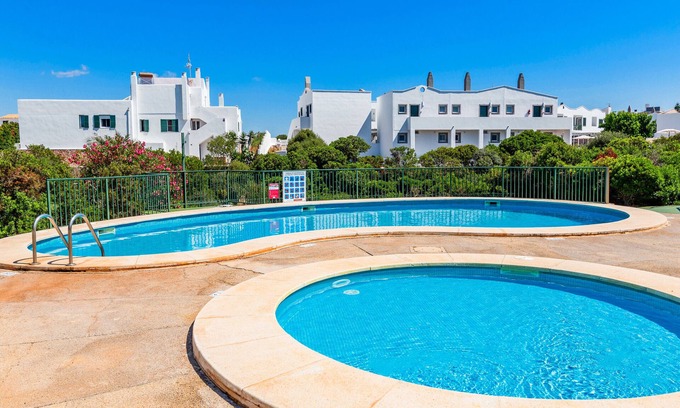 Cala en Forcat Apartamento | Apartamento 'Biniforcat 28' con vistas al jardín, Wi-Fi y aire acondicionado