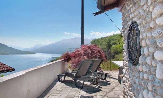 Montemezzo Apartamento | Apartamento Casa Alan con vistas al lago, terraza y Wi-Fi
