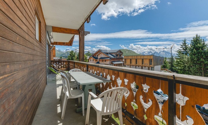 Jeux Apartamento | Apartamento 'Crocus 4-5 55m2' con balcón y Wi-Fi