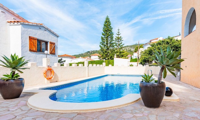 Alcossebre Apartamento | Apartamento 'El Gecko' con vistas al mar, Wi-Fi y aire acondicionado