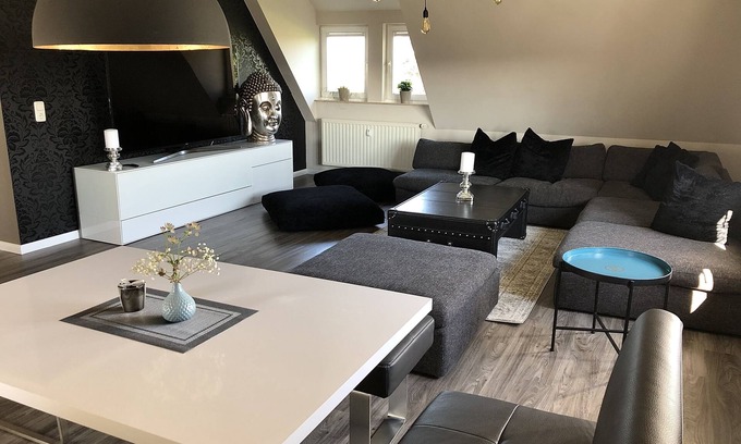 Meissen Apartamento | Apartamento-Elbtalblick-De Lujo-Baño Privado-Vista al rio