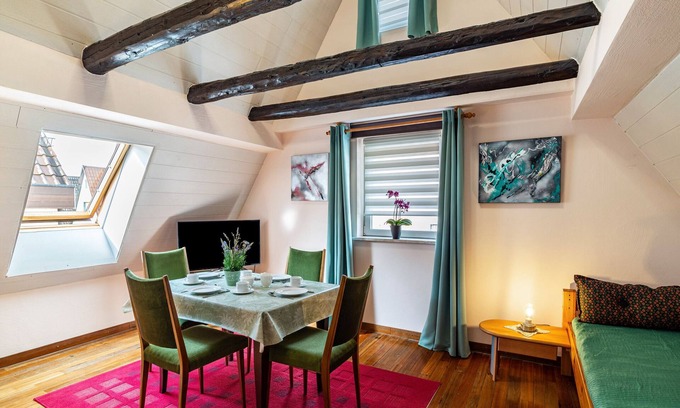 Ubstadt-Weiher Apartamento | Apartamento 'Ferienwohnung 1' con Wi-Fi