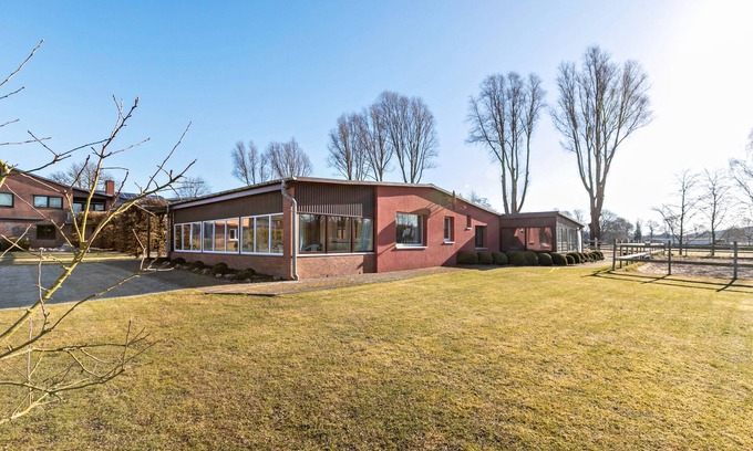 Schafstedt Apartamento | Apartamento 'Ferienwohnung Sawade' con terraza privada, jardín compartido y Wi-Fi