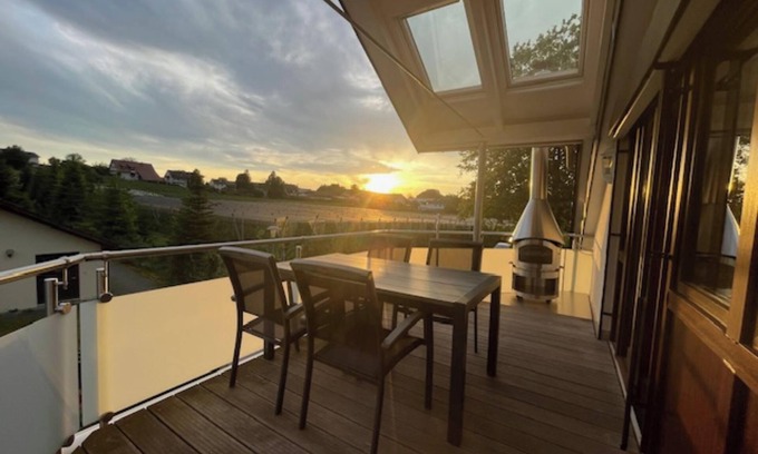 Hochbuch Apartamento | Apartamento 'Ferienwohnung Zur Imme' con vistas a la montaña, Wi-Fi y aire acondicionado