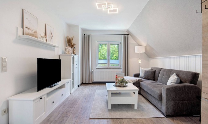 Usedom Apartamento | Apartamento 'Ferienwohnung Schlafmütze' con balcón y Wi-Fi