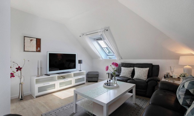 Viol Apartamento | Apartamento 'Ferienwohnung Marita Carstensen' con terraza compartida, jardín compartido y Wi-Fi