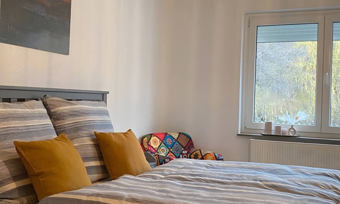 Melsungen Apartamento | Apartamento 'Fuldaufer' con Jardín Privado y Wi-Fi