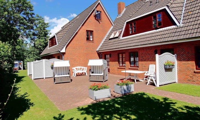 Alkersum Apartamento | Apartment Gästehaus Bruhn 1