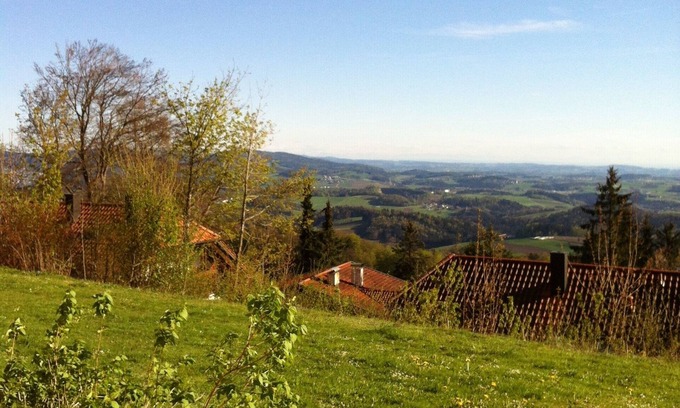Geyersberg Apartamento | Apartment 'Geyersberg Mit Aussicht' with Shared Garden and Balcony