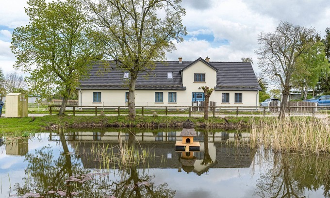 Gneventhin Apartamento | Apartamento 'Gute Stube' con vistas al lago, jardín compartido y Wi-Fi