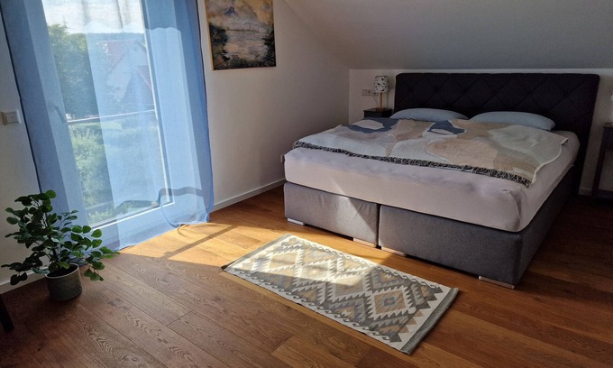 Albstadt Apartamento | Apartamento 'Haus Im Glück' con Wi-Fi