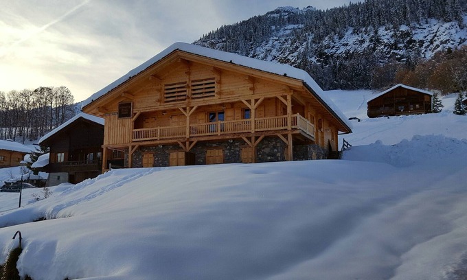 Le Grand-Bornand Apartamento | Apartamento en chalet Jeanne-Marie-en el corazón del antiguo pueblo de Chinaillon