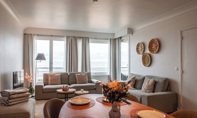 Nieuwpoort-aan-Zee Apartamento | Apartamento en Nieuwpoort con vistas al mar