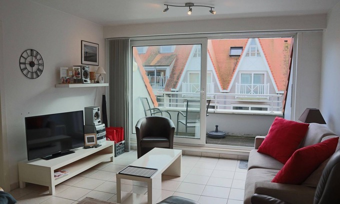 Nieuwpoort-Bad Apartamento | Apartamento en Nieuwpoort cerca de la playa
