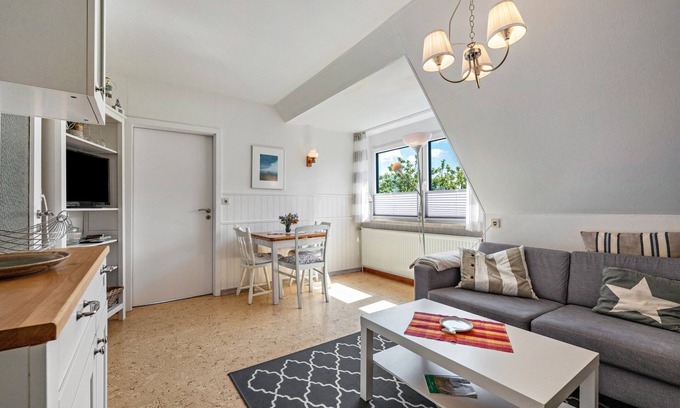 Pellworm Apartamento | Apartamento 'Jule' con terraza compartida, jardín compartido y Wi-Fi