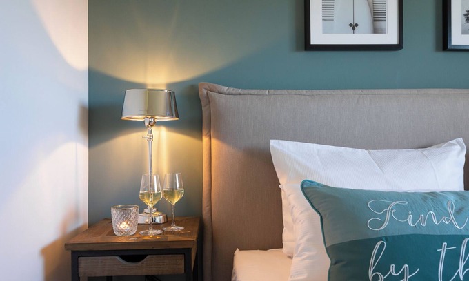 Drei Apartamento | Apartamento 'Komfort-Appartement Strandperle' con vistas al mar, terraza privada y Wi-Fi