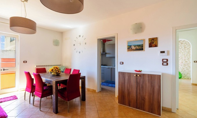 Supersano Apartamento | Apartamento 'La Casetta Di Asia' con terraza privada y aire acondicionado
