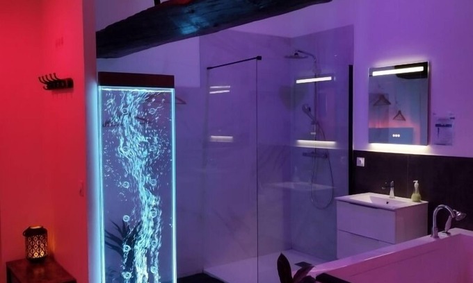 Mezy-sur-Seine Apartamento | Apartamento-Lujoso-Baño con bañera-Le Nid Douillet