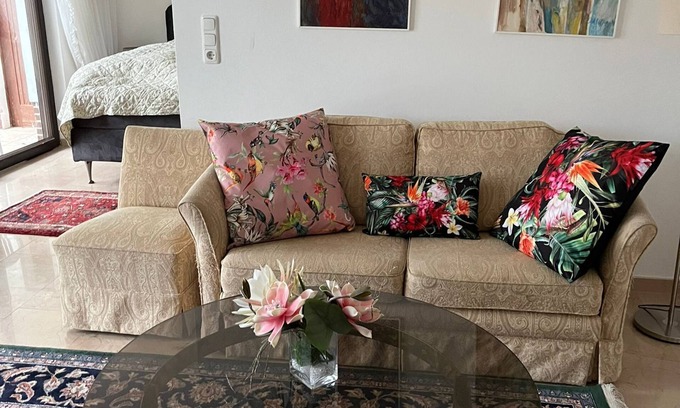 Germerode Apartamento | Apartamento 'Öhml' con piscina compartida, terraza compartida y Wi-Fi