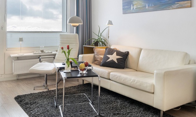 Damp Apartamento | Apartamento 'Ostseeresidenz Damp - Ferienwohnung' con vistas al mar, balcón y Wi-Fi