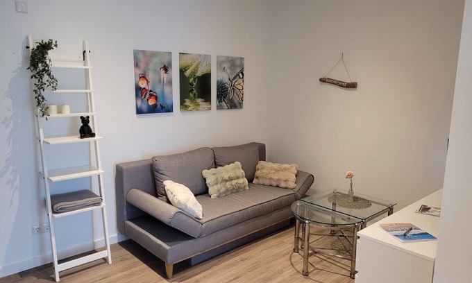 Oesterdeichstrich Apartamento | Apartment 'Rike' with Shared Terrace, Shared Garden and Wi-Fi