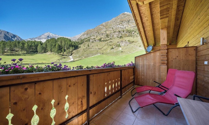 Plan Apartamento | Apartamento "Sonnenuntergang" con vistas panorámicas a la montaña, balcones y sauna