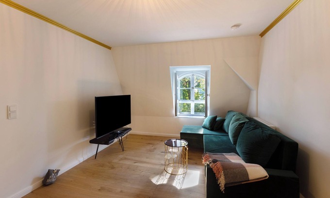 Querfurt Apartamento | Apartamento 'Sophie' con piscina compartida, terraza compartida y Wi-Fi