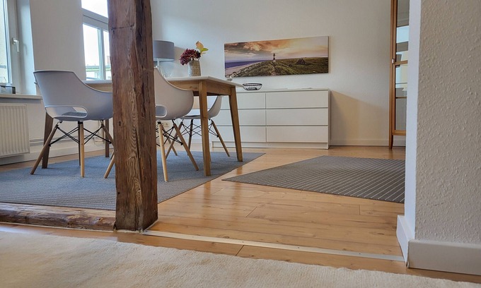Schwerin Apartamento | Apartamento 'Stilvolle Whg Im Zentrum' con Wi-Fi