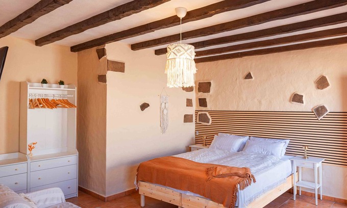 Garachico Apartamento | Alquiler-Moderno-Baño privado-Vista al Mar-Doppelzimmer