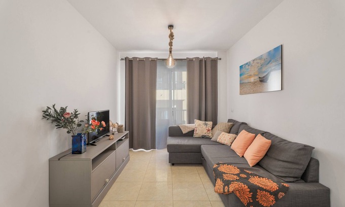 La Restinga Apartamento | Apartamento 'Tesbabo Beach' con vistas a la montaña, terraza privada y Wi-Fi