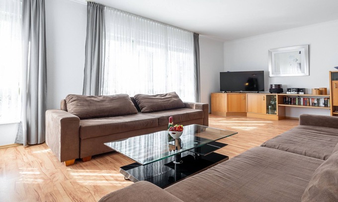 Koserow Apartamento | Apartment Vineta with two balconies and bio-fireplace