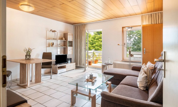 England Apartamento | Apartamento 'Wiitsicht' con terraza compartida, jardín compartido y Wi-Fi