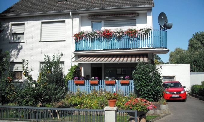 Hontrup Apartamento | Apartment with balcony in Teutoburg Forest