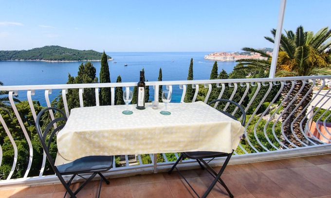 Municipality of Dubrovnik Apartamento | Apartamento con la más hermosa vista al mar en Dubrovnik