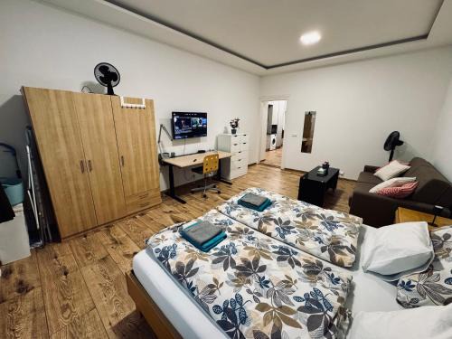 Brno-stred Apartamento | Apartment with Workspace and TV