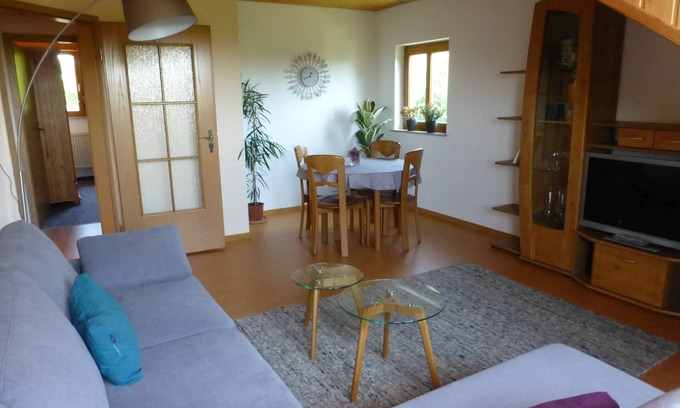 Ostrach Apartamento | Apartamento 'Wollgras, 100qm' con vistas a la montaña y Wi-Fi
