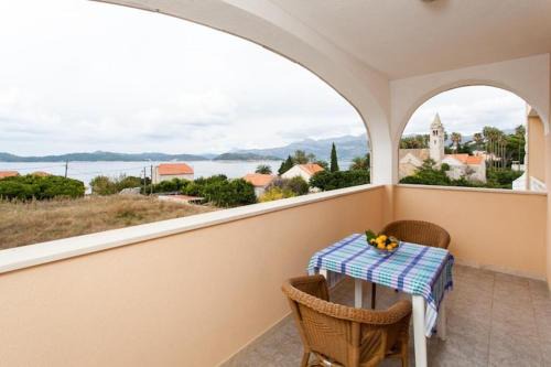 Lopud Island Apartamento | Apartments Ana Lopud - Studio with Balcony and Sea View-2