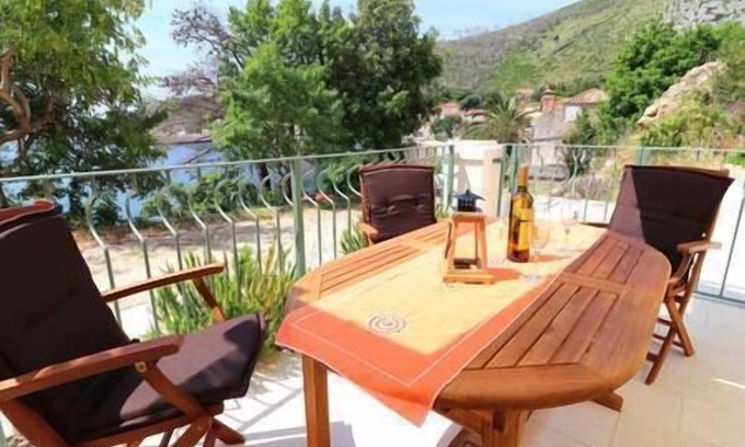 Trstenik Apartamento | Apartamentos Seafront Silence - Apartamento estudio con terraza y vistas al mar