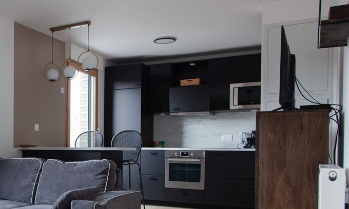 Monmousseau-Verollot Apartamento | Appart Chic & Elégant-Métro 7 Leo-Lagrange+Parking