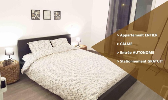 Tulle Apartamento | Appart Confortable à Tulle - Bien situé - Calme