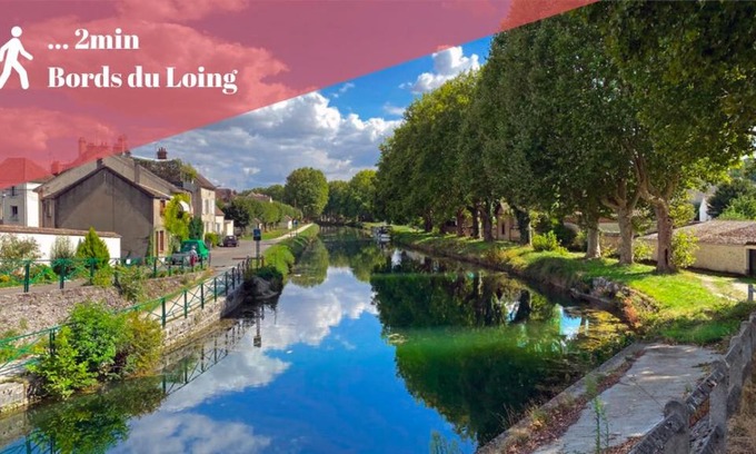 Nemours Apartamento | Appart cosy rénové avec AC Hypercentre Nemours