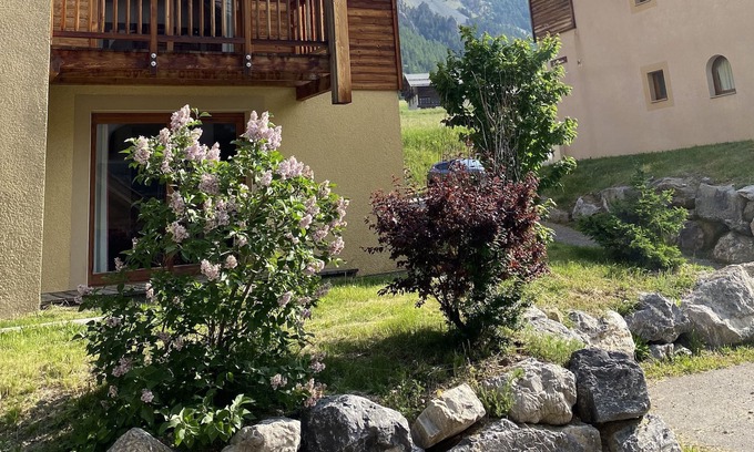 Arvieux Apartamento | Appart cosy & rénové: Izoard/pied pistes/départs rando/animal bienvenu