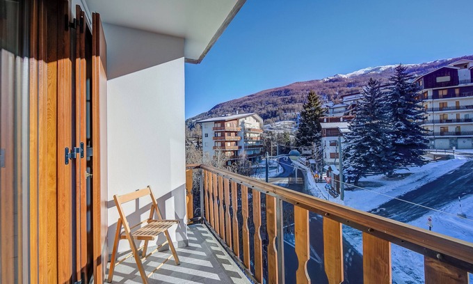 Sauze d'Oulx Apartamento | Appartamento Villa Margherita City Center