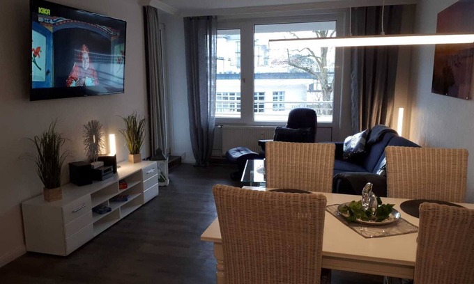 Timmendorfer Strand Apartamento | Estándar-Apartamento-Baño privado-Vista al Jardín