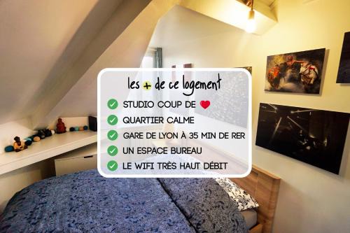 Neuilly-Plaisance Apartamento | Appartement 2 pièces "Le Cocon Urbain" - Rénové et Cosy - Proche Paris & Disneyland