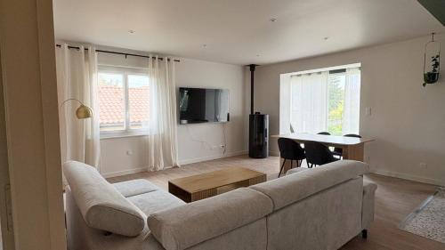 Langogne Apartamento | Appartement 3 chambres avec jardin et garage